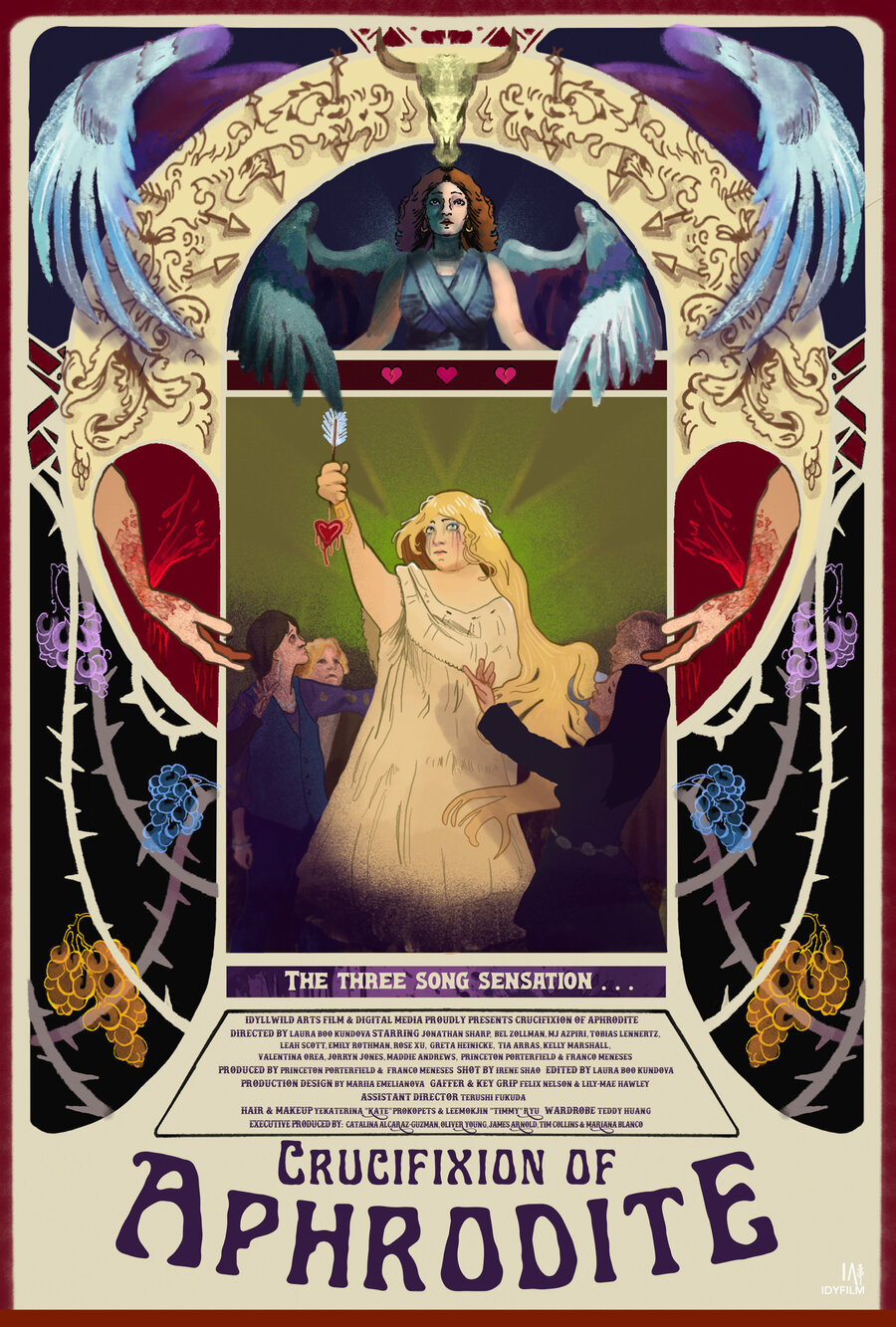 Crucifixion of Aphrodite poster